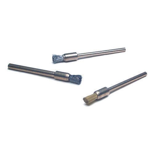Brass (Straight) End-Wire Brush Package of 3 JT993