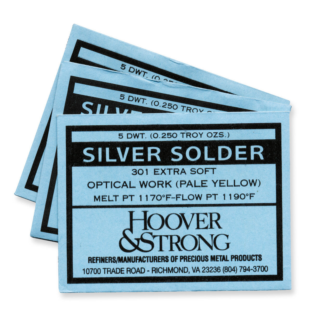 Medium Solder Sterling Silver SLD39, MPN: SLD39,