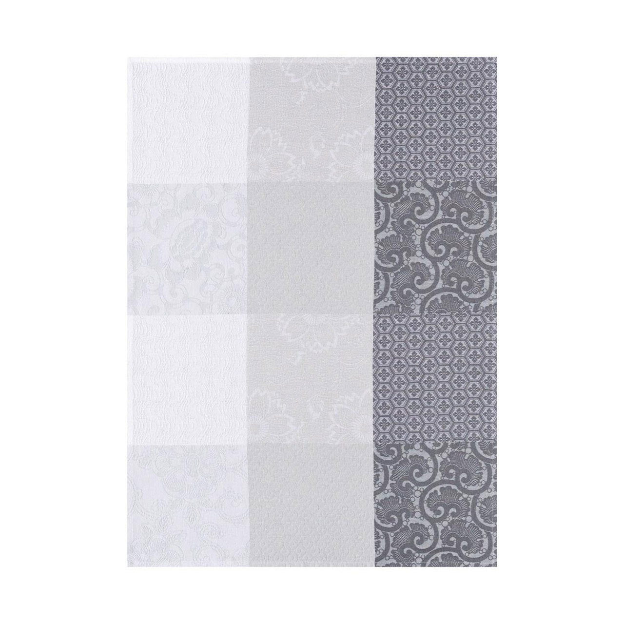 Le Jacquard Francais Tea Towel Fleurs De Kyoto Mist 24 x 31 Pure Cotton Set of 4