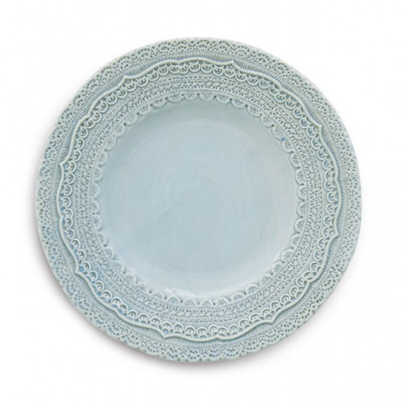 Arte Italica Finezza Blue Salad Dessert Plate FIN3291B