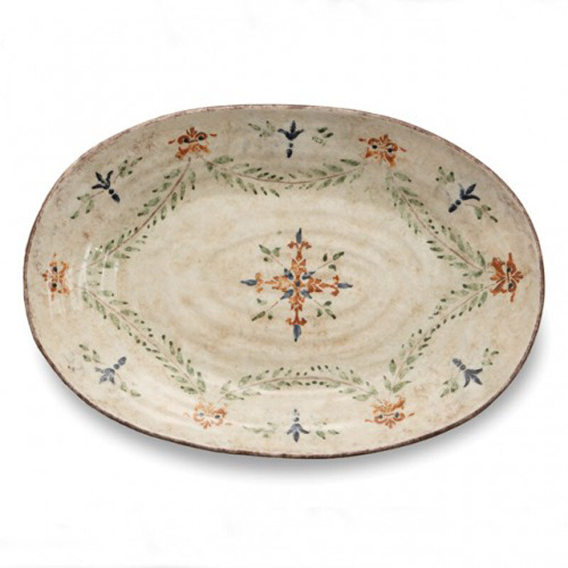 Arte Italica Medici Large Oval Platter MED2450