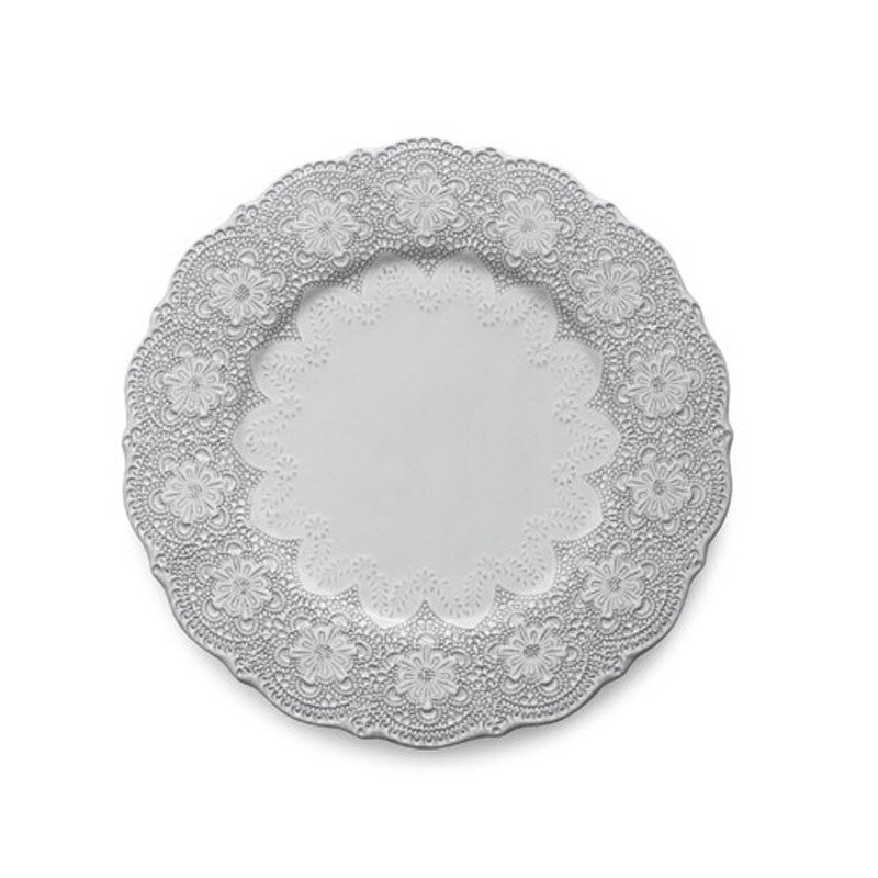 Arte Italica Merletto White Dinner Plate MER0028W