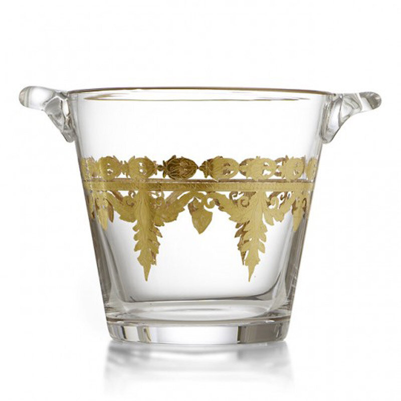 Arte Italica Vetro Gold Ice Bucket VG3164
