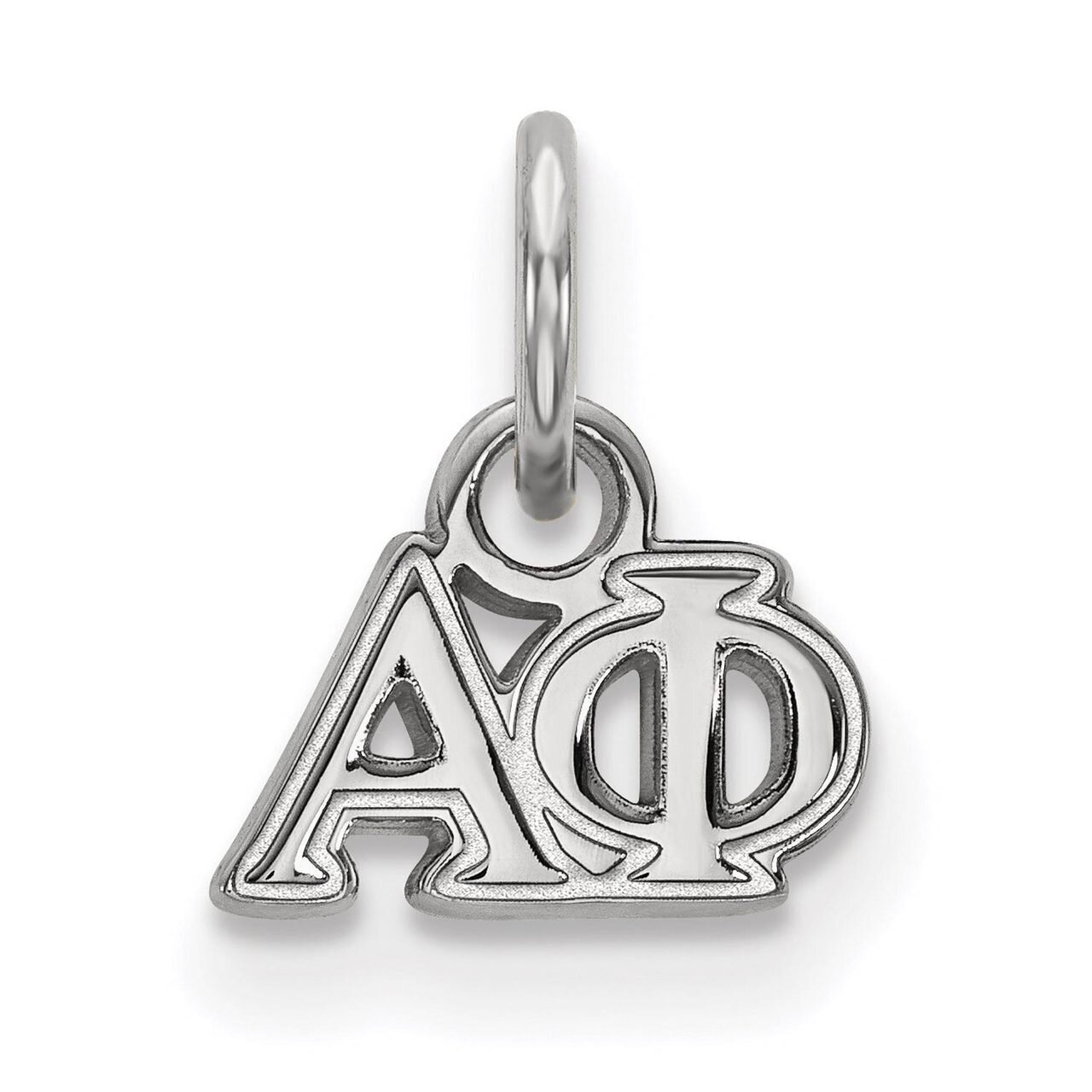 Alpha Phi Extra Small Pendant Sterling Silver SS001APH