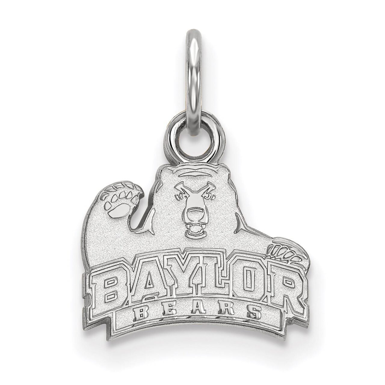 Baylor University Extra Small Pendant Sterling Silver SS001BU