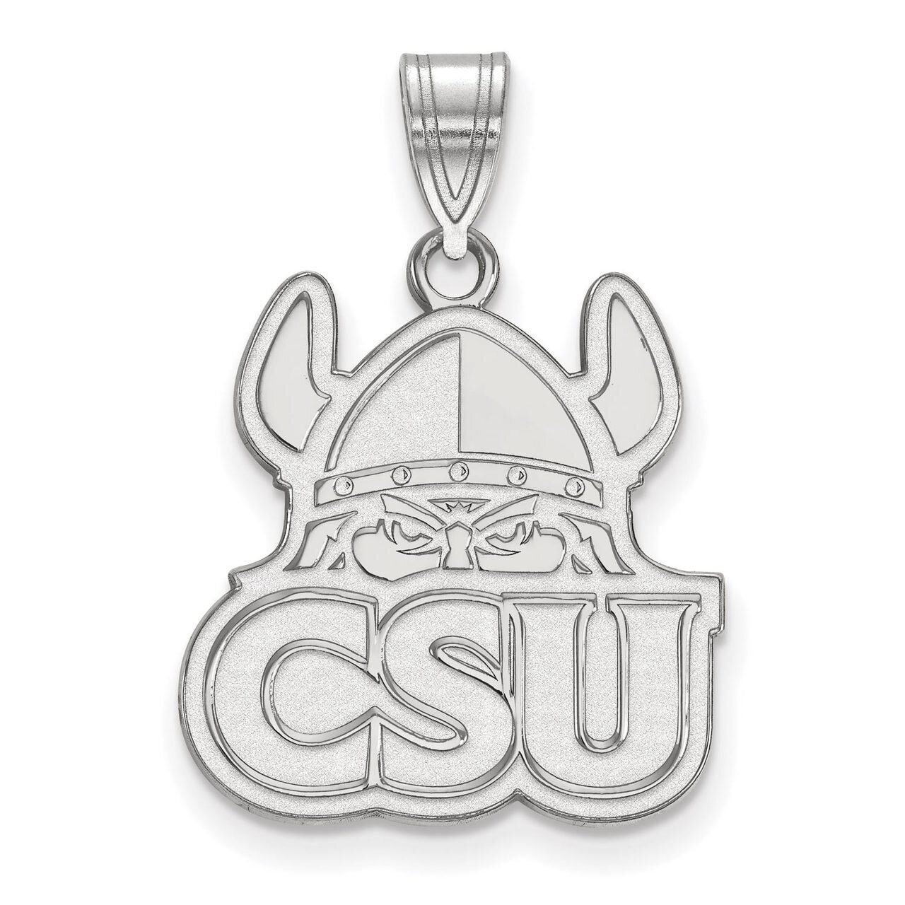 Cleveland State University Large Pendant Sterling Silver SS001CLS
