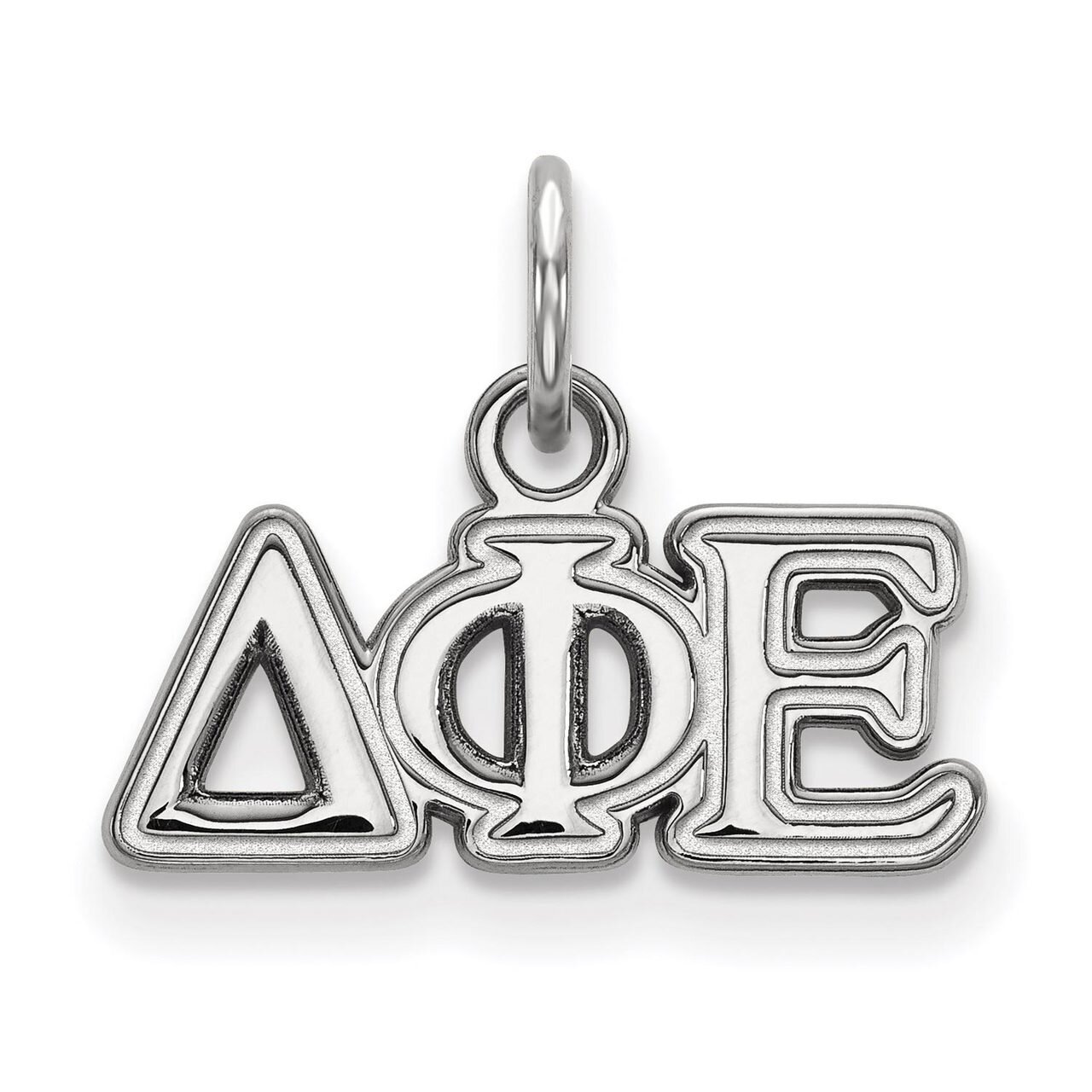 Delta Phi Epsilon Extra Small Pendant Sterling Silver SS001DPH, MPN: SS001DPH, 886774598314