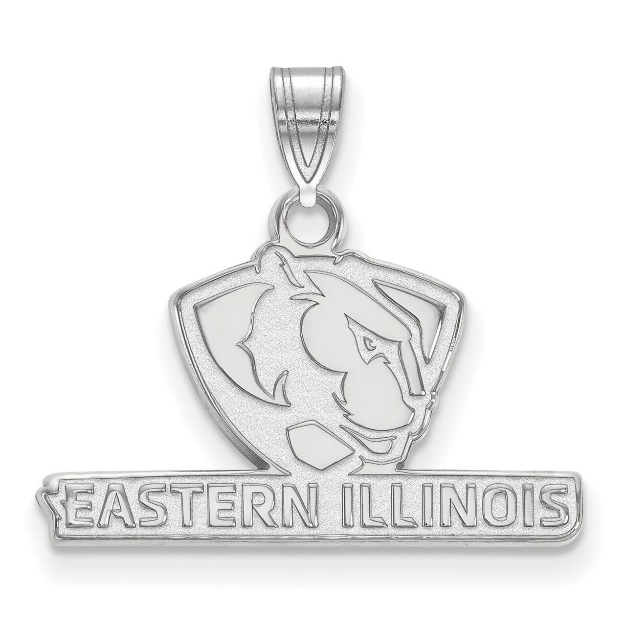 Eastern Illinois University Small Pendant Sterling Silver SS001EIU