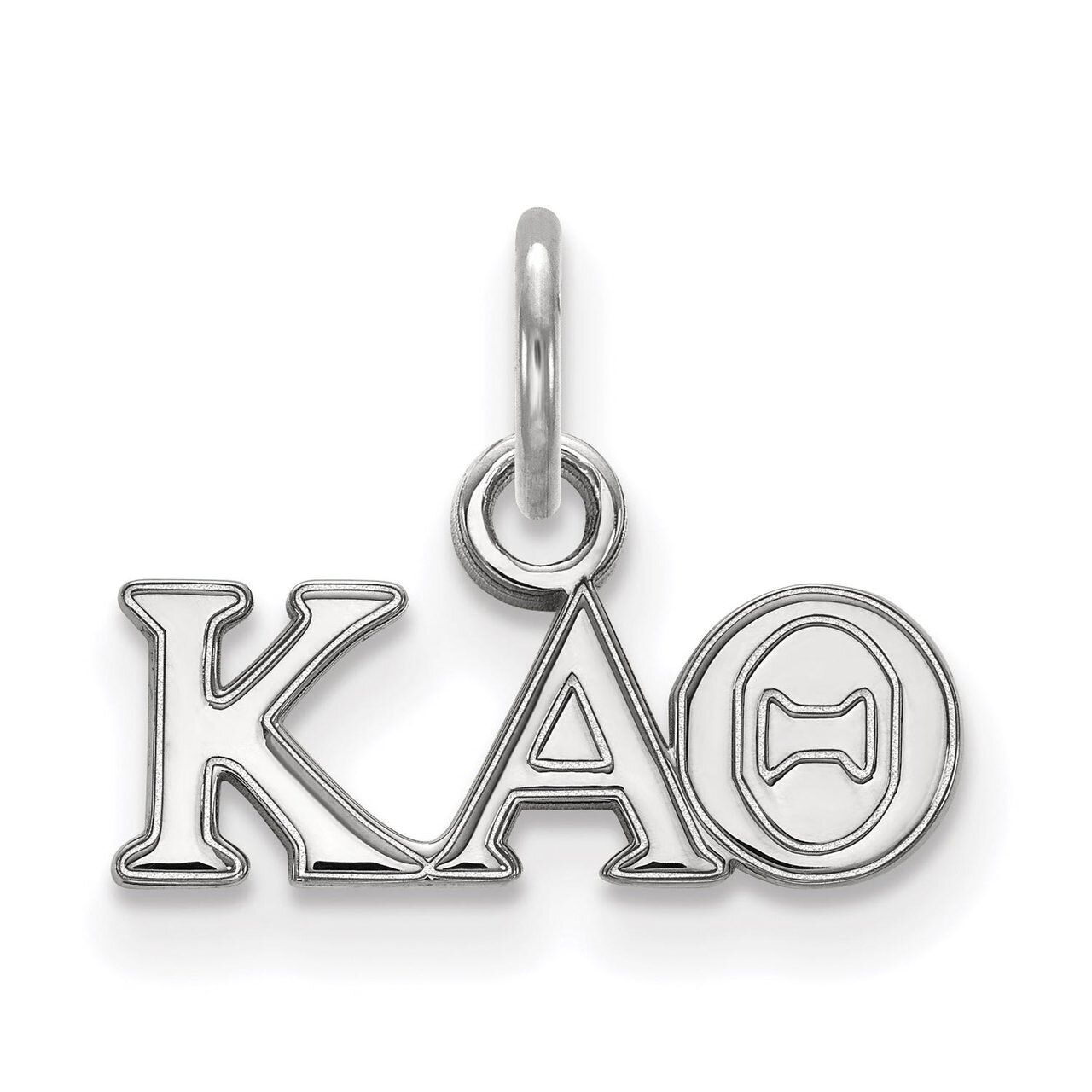 Kappa Alpha Theta Extra Small Pendant Sterling Silver SS001KAT, MPN: SS001KAT, 886774598345