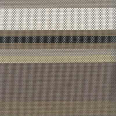 Sambonet table mats linea q table mat brown lines 16 1/2 x 13 inch - polyester, MPN: 56529-FC, 7909…