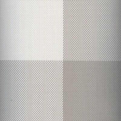 Sambonet table mats linea q table mat grey four sectors 16 1/2 x 13 inch - polyester, MPN: 56529-FI…