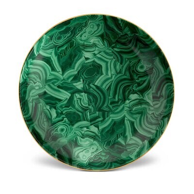 L&#39;Objet Malachite Round Platter, MPN: ML766,