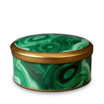 L&#39;Objet Malachite Round Box, MPN: DAC711,