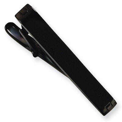 Black IP-plated Tie Bar - Stainless Steel SRT107 by Chisel, MPN: SRT107, 883957751115