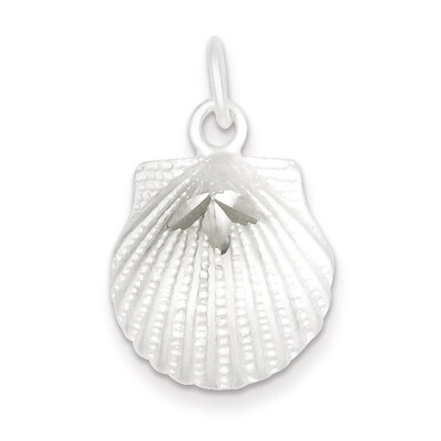 Finish Diamond Cut Shell Sterling Silver Satin QC4926, MPN: QC4926, 883957577333