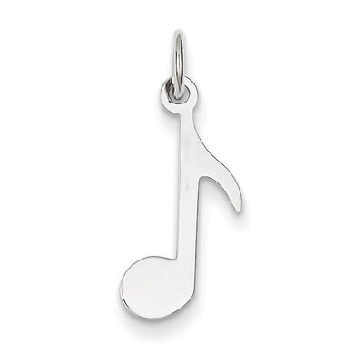 Musical Note Sterling Silver QC3758, MPN: QC3758, 883957138428