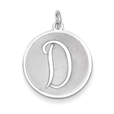 Brocaded Initialharm Sterling Silver QC4162D, MPN: QC4162D, 883957495804