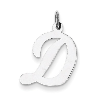 Script Initialharm Sterling Silver QC5084D, MPN: QC5084D, 883957030951