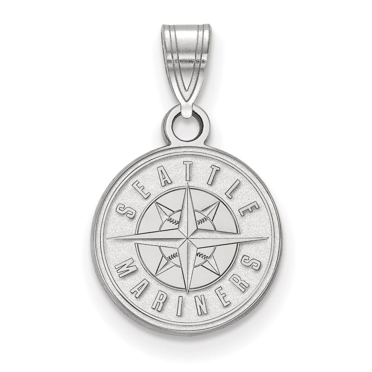 Seattle Mariners Small Pendant Sterling Silver SS001MRN, MPN: SS001MRN, 886774623320