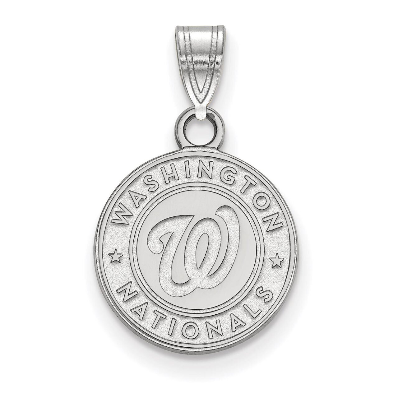 Washington Nationals Small Pendant Sterling Silver SS001NAT, MPN: SS001NAT, 886774623337