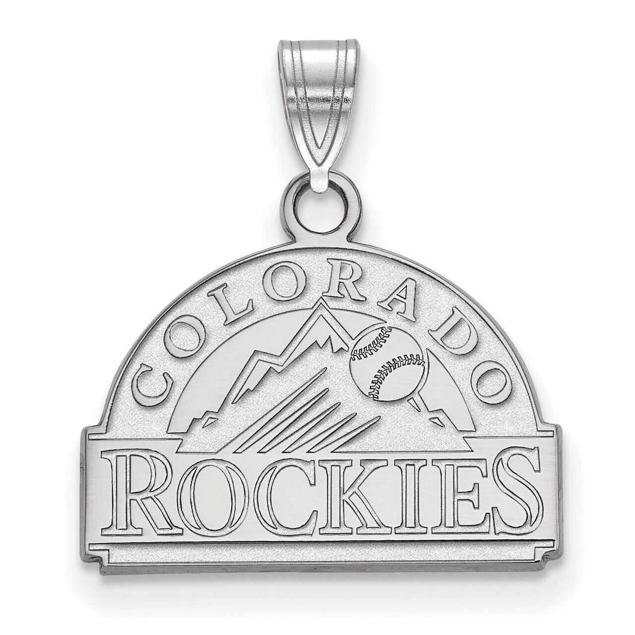 Colorado Rockies Small Pendant Sterling Silver SS001ROK, MPN: SS001ROK, 886774623405