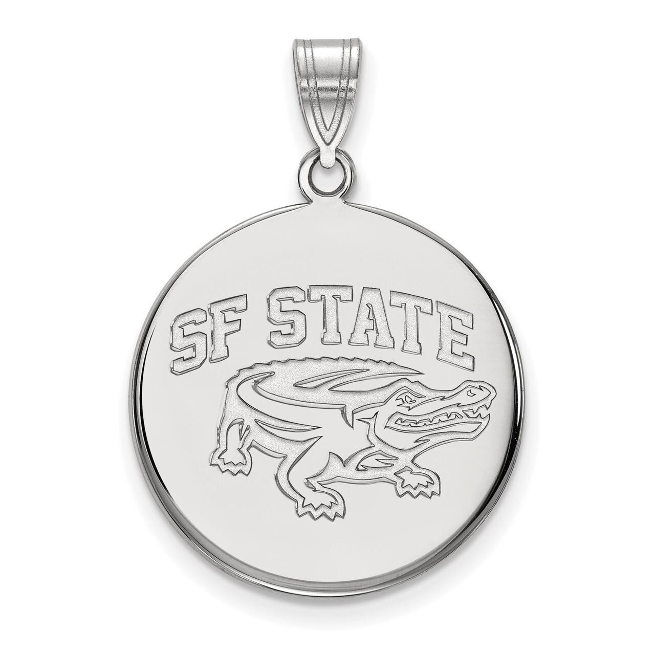 San Francisco State University Large Disc Pendant Sterling Silver SS001SFU, MPN: SS001SFU, 88677469…