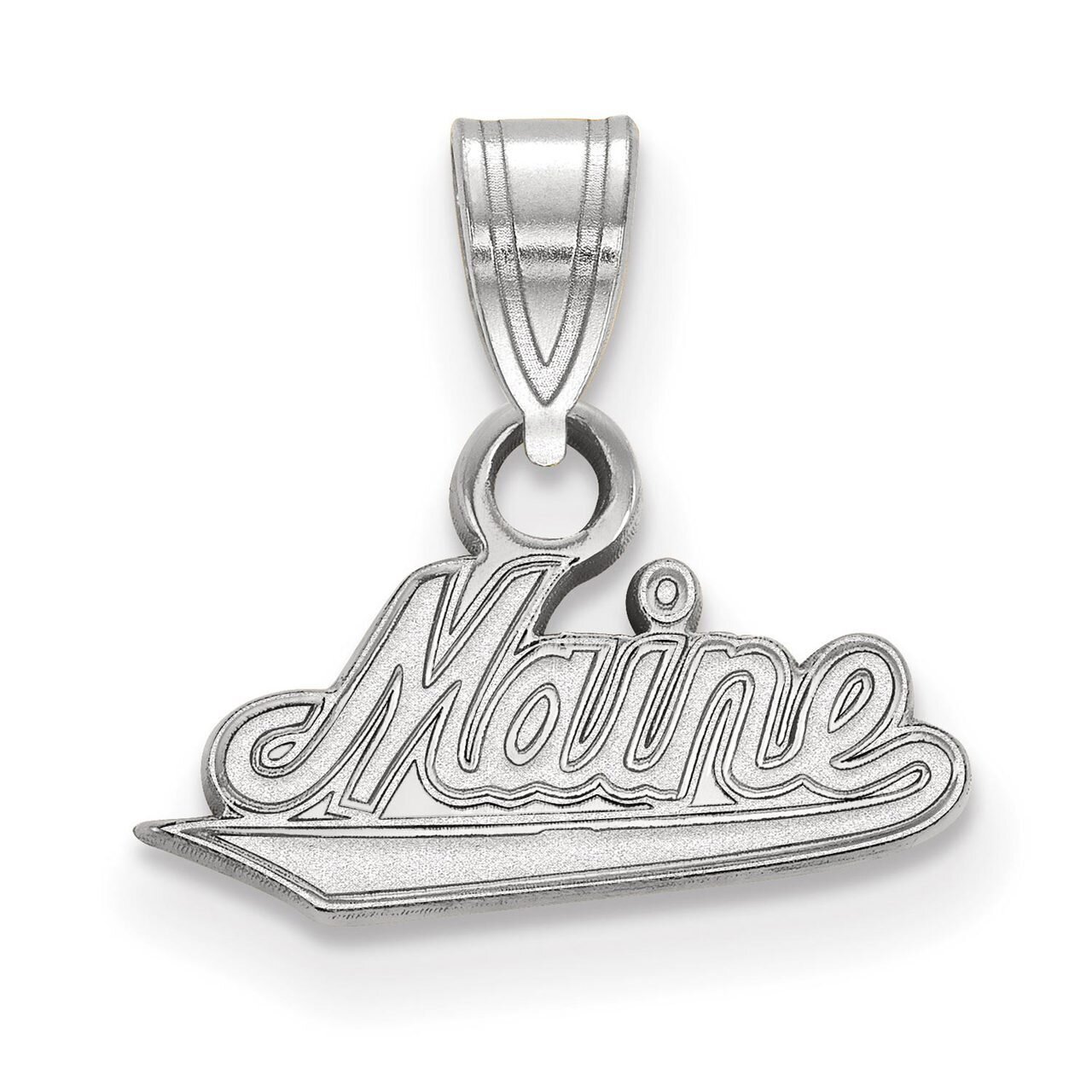 University of Maine Small Pendant Sterling Silver SS001UME