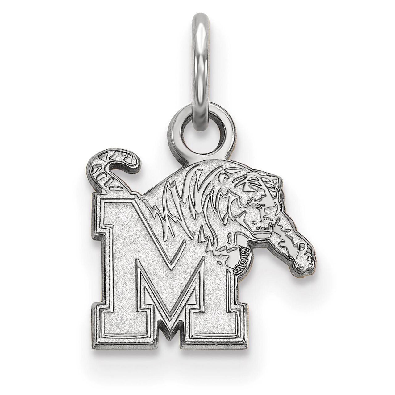 University of Memphis Extra Small Pendant Sterling Silver SS001UMP