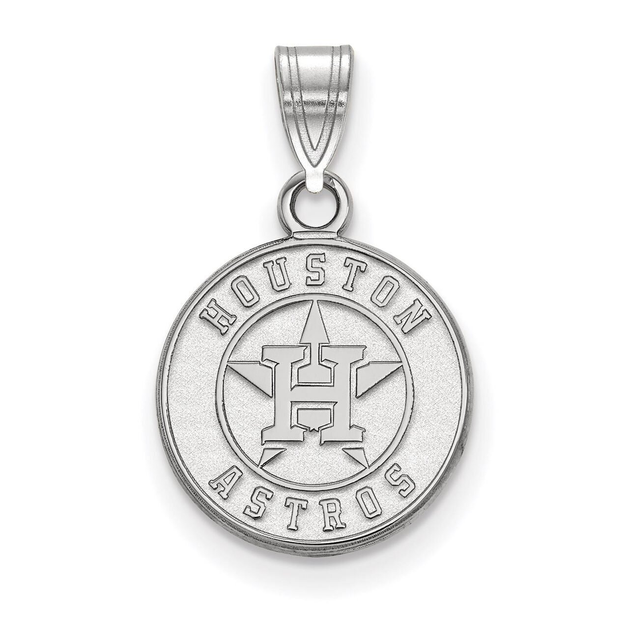 Houston Astros Small Pendant Sterling Silver SS002AST