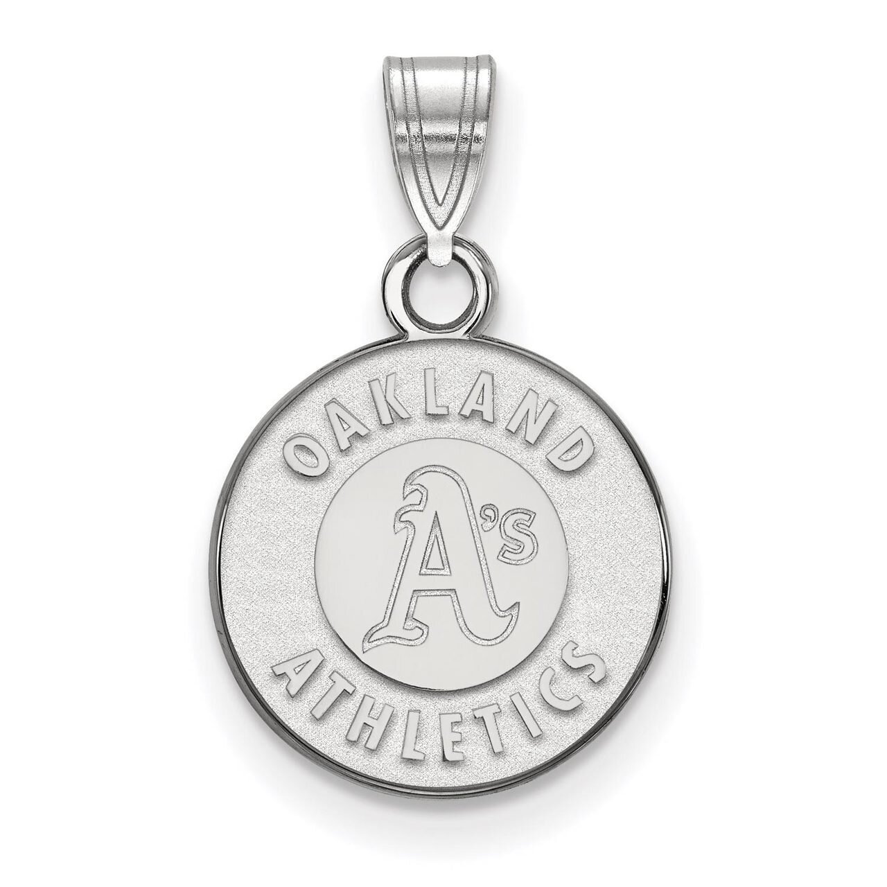 Oakland Athletics Small Pendant Sterling Silver SS002ATH