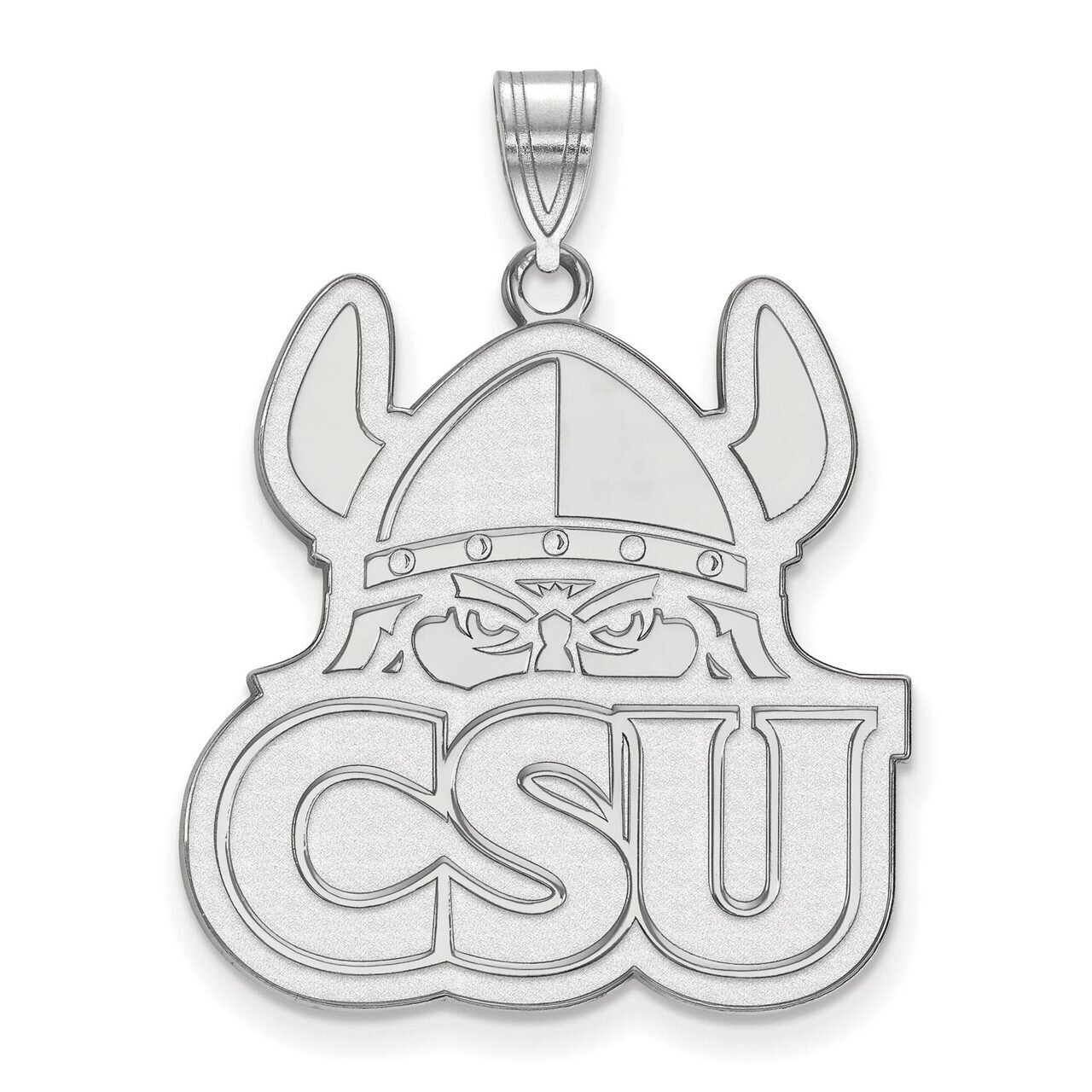 Cleveland State University Extra Large Pendant Sterling Silver SS002CLS