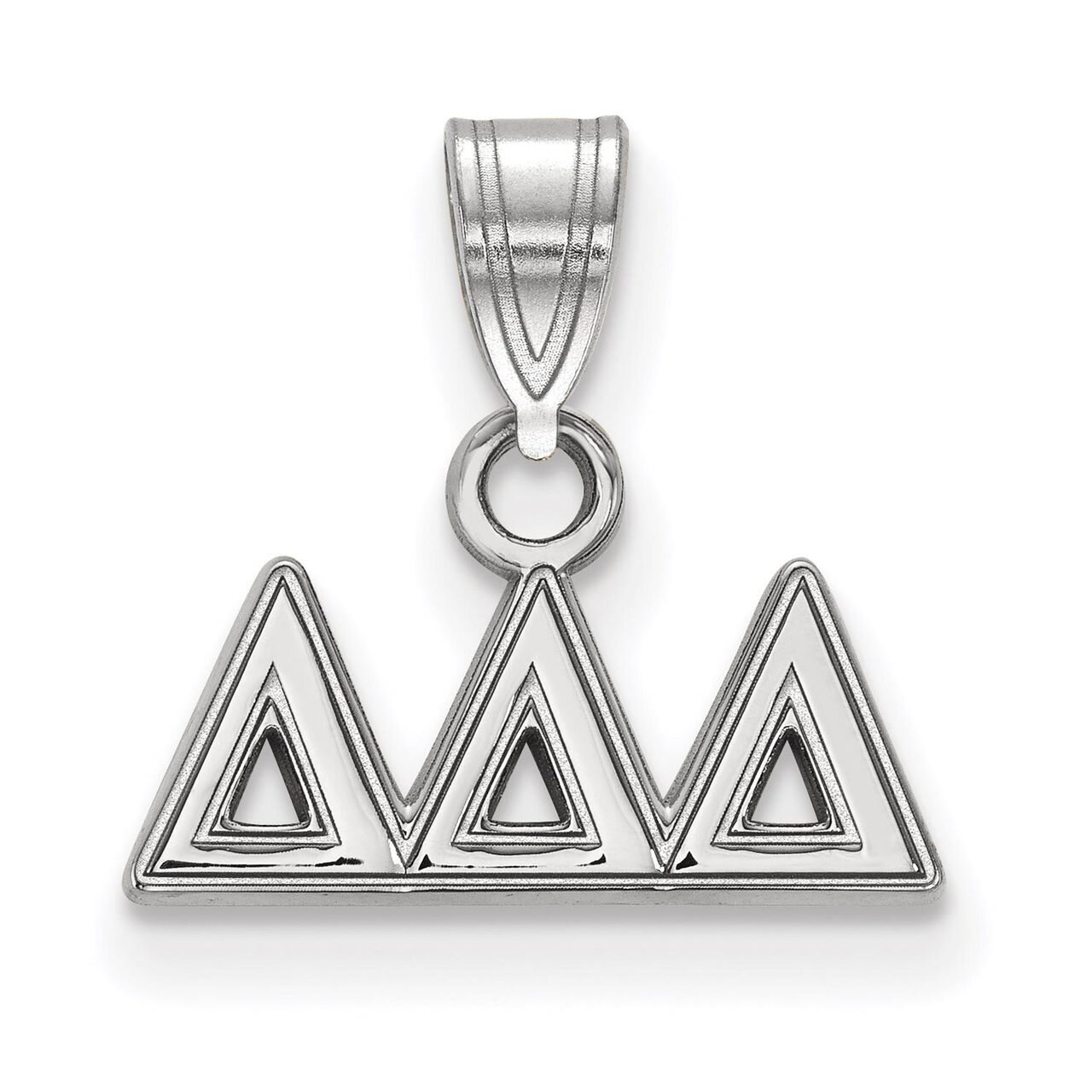 Delta Delta Delta Small Pendant Sterling Silver SS002DDD, MPN: SS002DDD, 886774598550