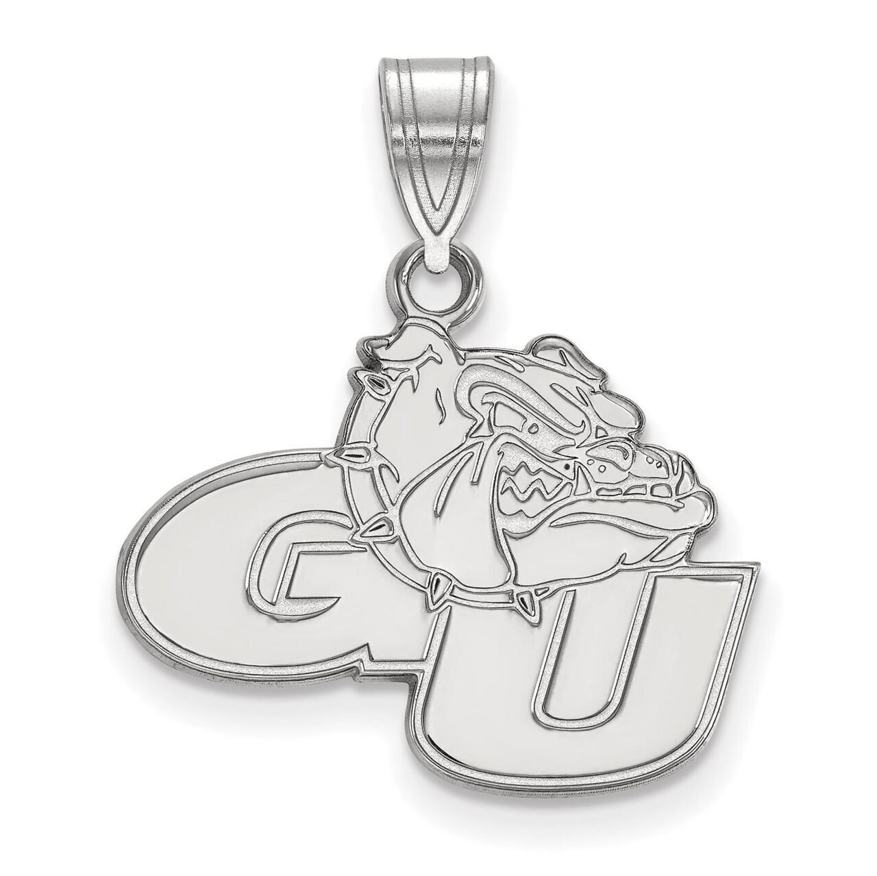 Gonzaga University Medium Pendant Sterling Silver SS002GON
