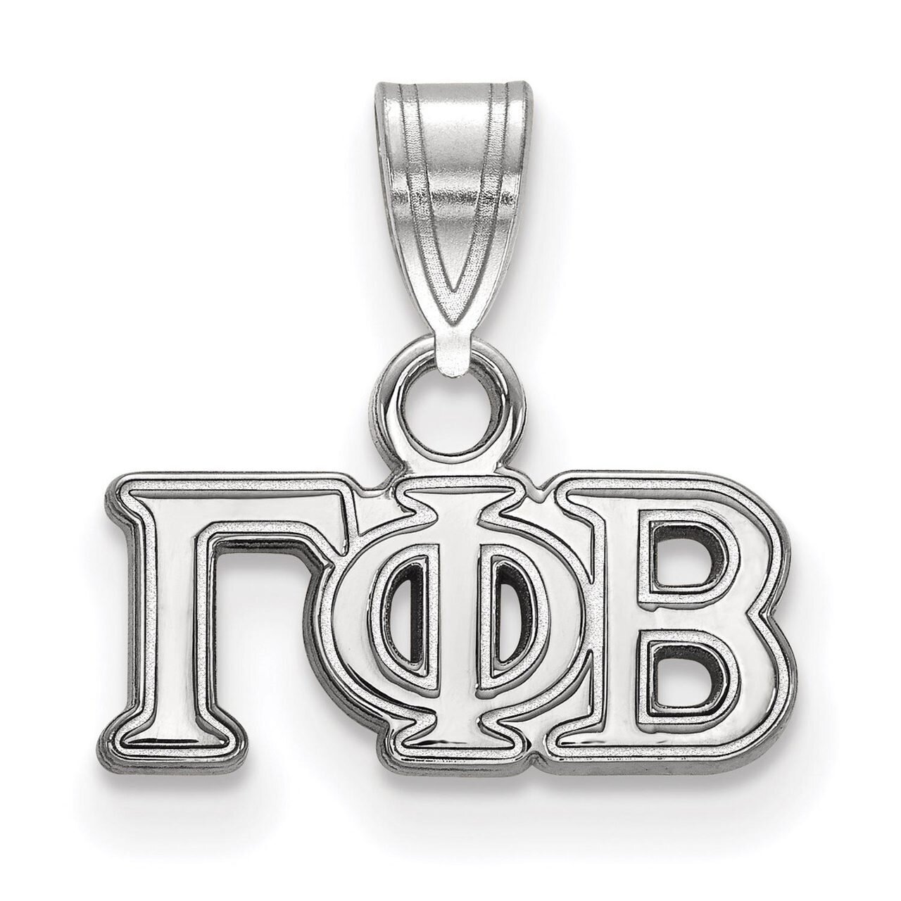 Gamma Phi Beta Small Pendant Sterling Silver SS002GPB, MPN: SS002GPB, 886774598598