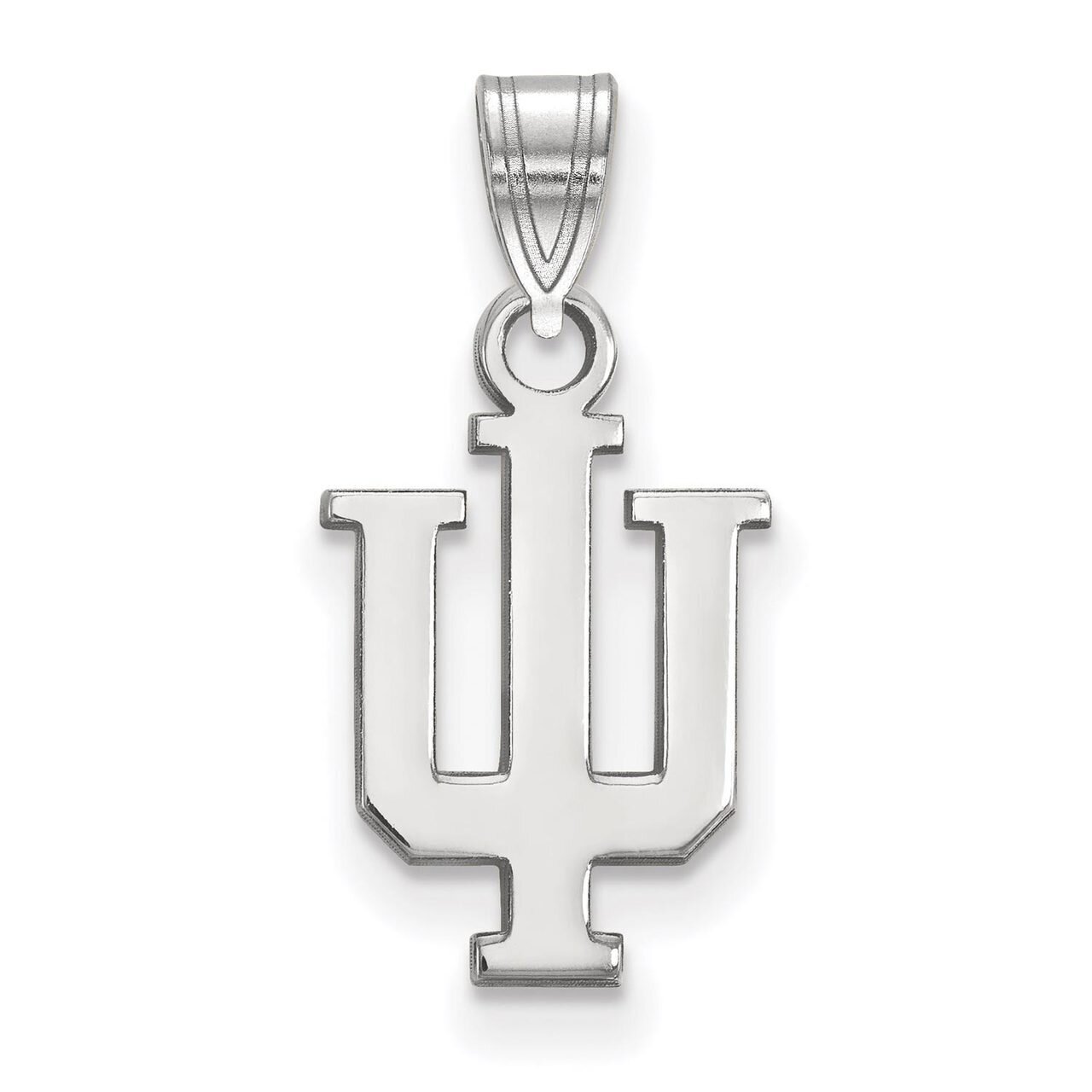 Indiana University Small Pendant Sterling Silver SS002IU