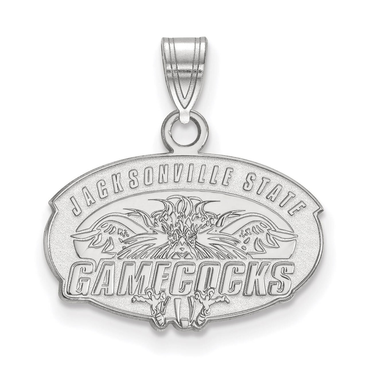 Jacksonville State University Small Pendant Sterling Silver SS002JAC, MPN: SS002JAC, 886774686714