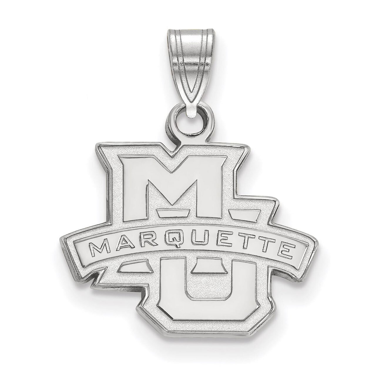 Marquette University Small Pendant Sterling Silver SS002MAR