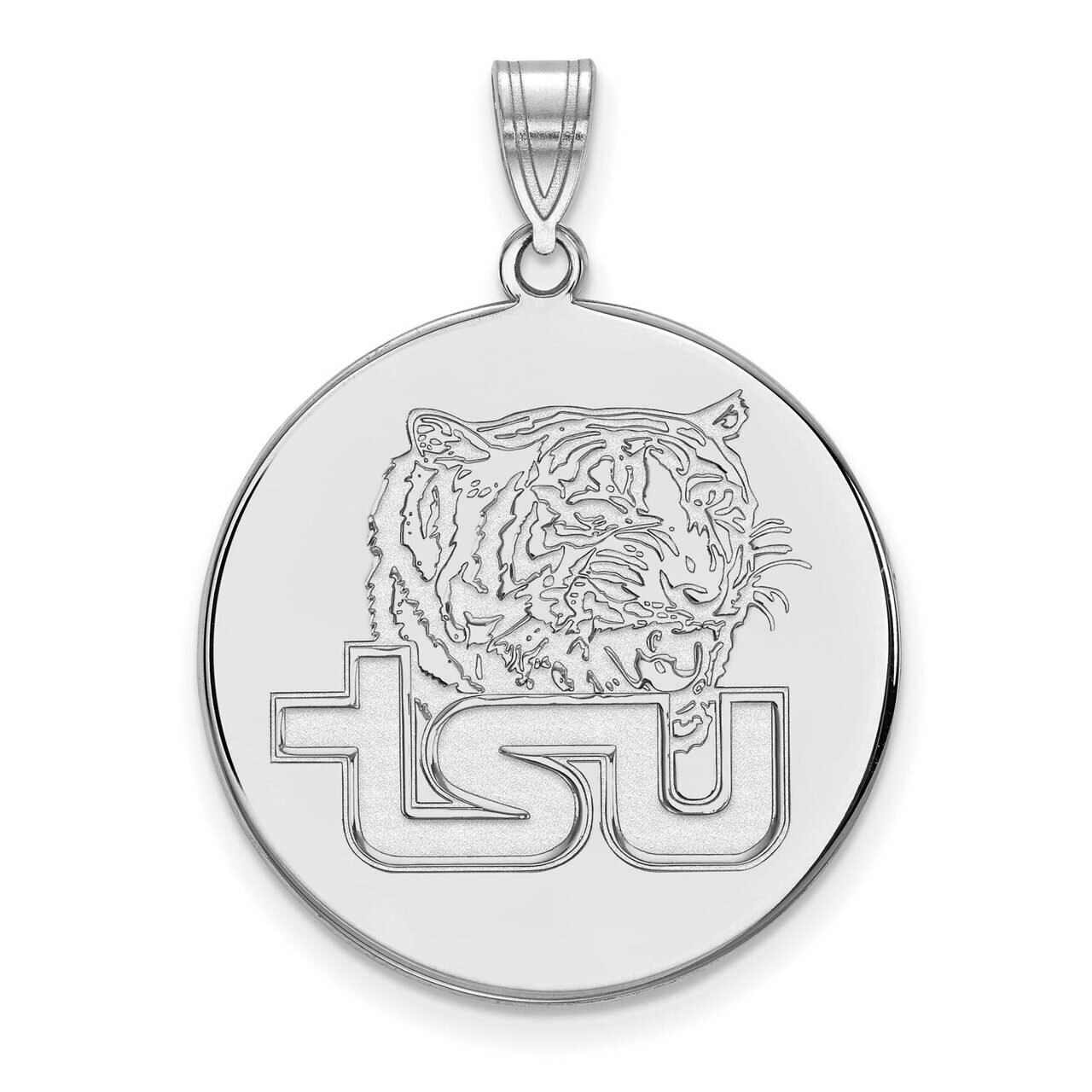 Tennessee State University Extra Large Disc Pendant Sterling Silver SS002TES, MPN: SS002TES, 886774…