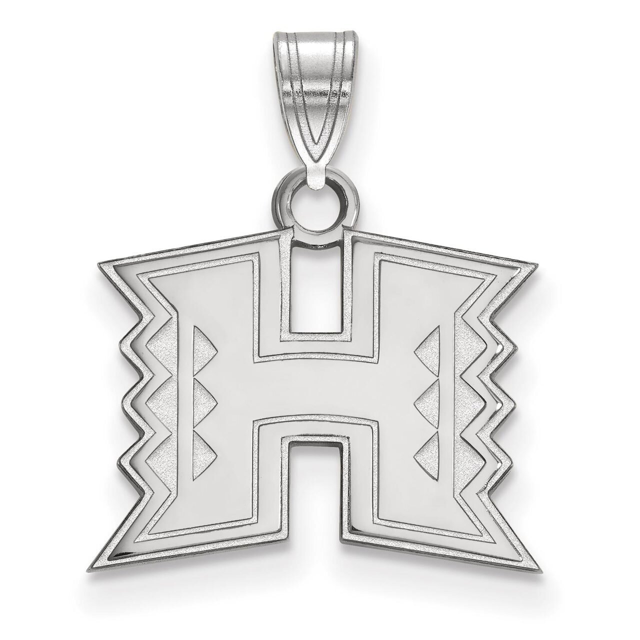 The University of Hawai'i Small Pendant Sterling Silver SS002UHI