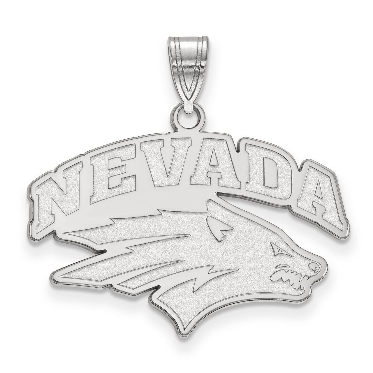 University of Nevada Large Pendant Sterling Silver SS002UNR