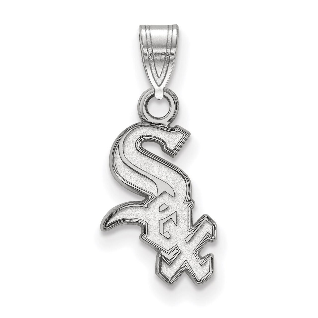 Chicago White Sox Small Pendant Sterling Silver SS002WHI, MPN: SS002WHI, 886774623757