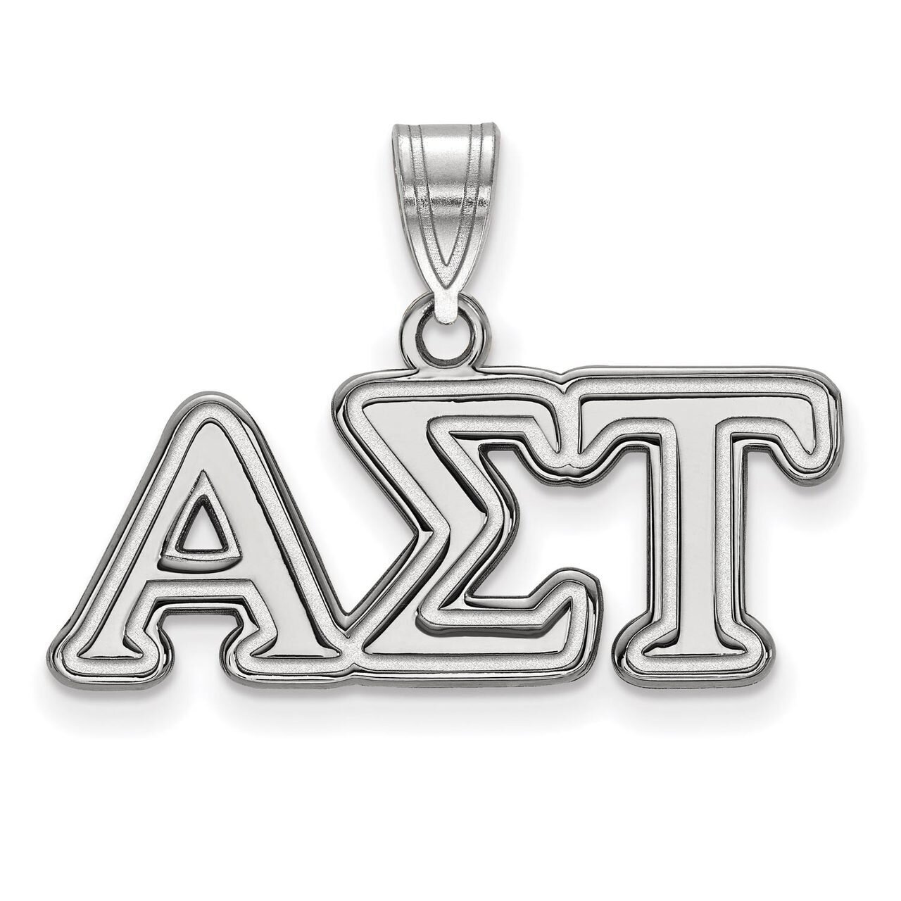 Alpha Sigma Tau Medium Pendant Sterling Silver SS003ALS, MPN: SS003ALS, 886774598758