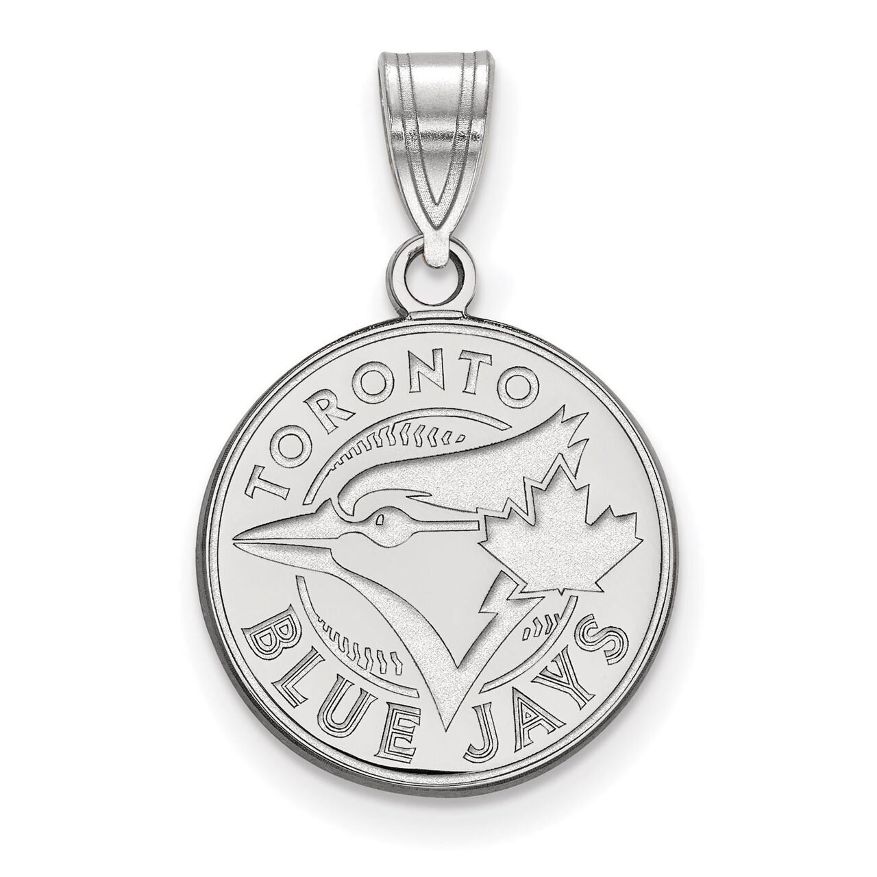 Toronto Blue Jays Medium Pendant Sterling Silver SS003BLU, MPN: SS003BLU, 886774623801