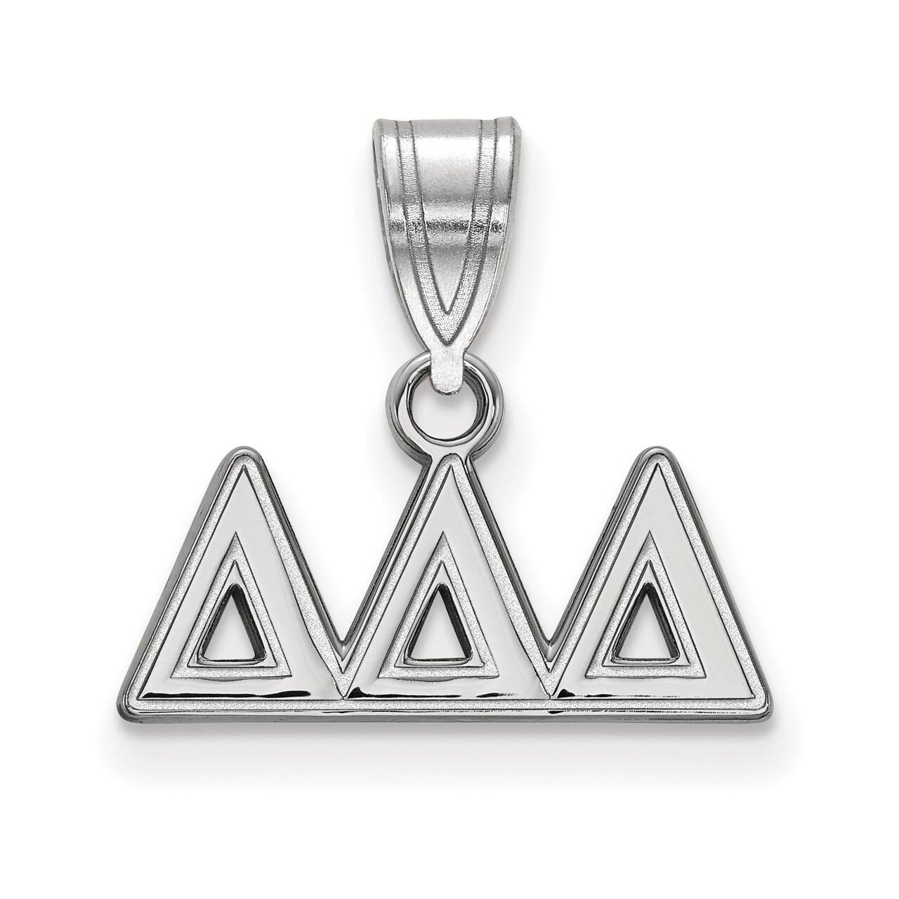 Delta Delta Delta Medium Pendant Sterling Silver SS003DDD, MPN: SS003DDD, 886774598819