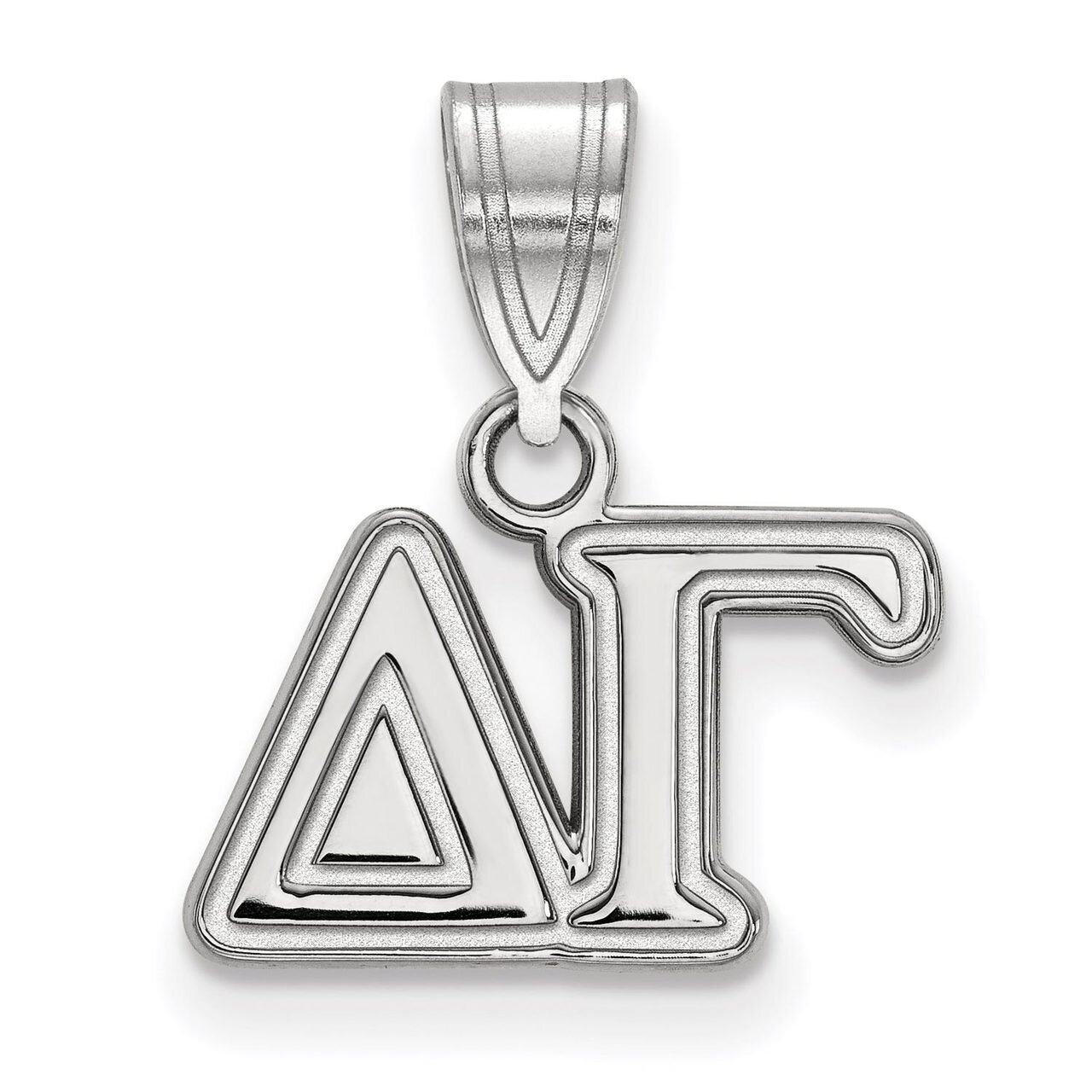 Delta Gamma Medium Pendant Sterling Silver SS003DG, MPN: SS003DG, 886774598826