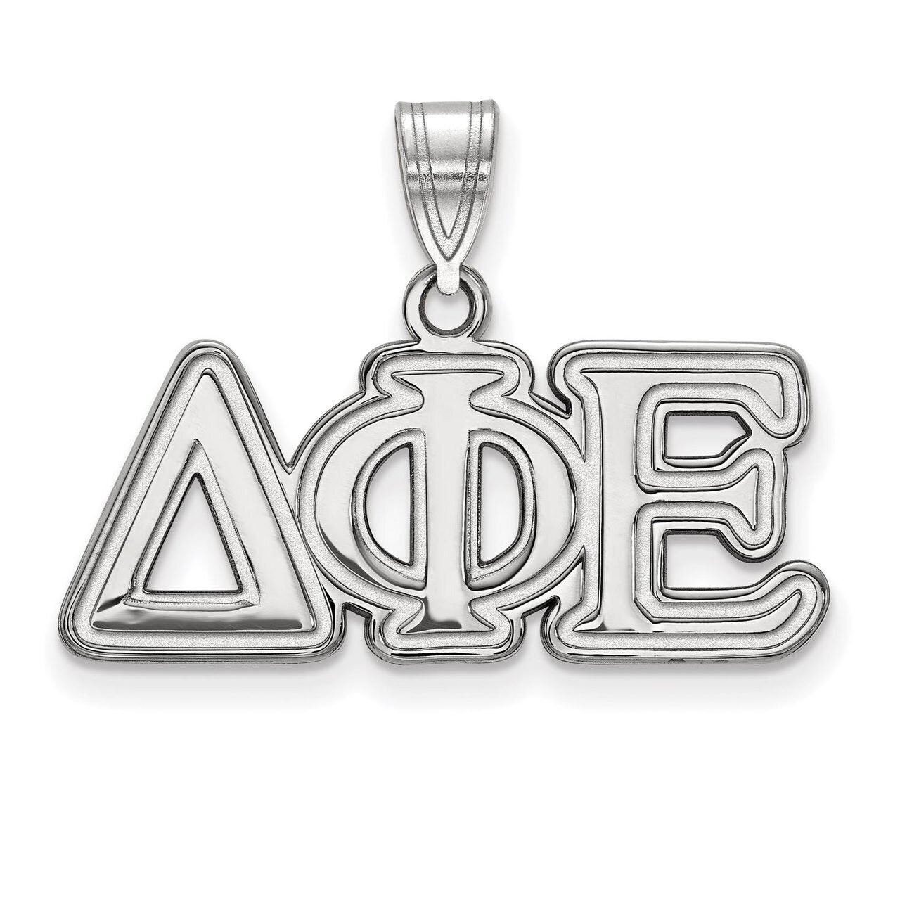 Delta Phi Epsilon Medium Pendant Sterling Silver SS003DPH, MPN: SS003DPH, 886774598833