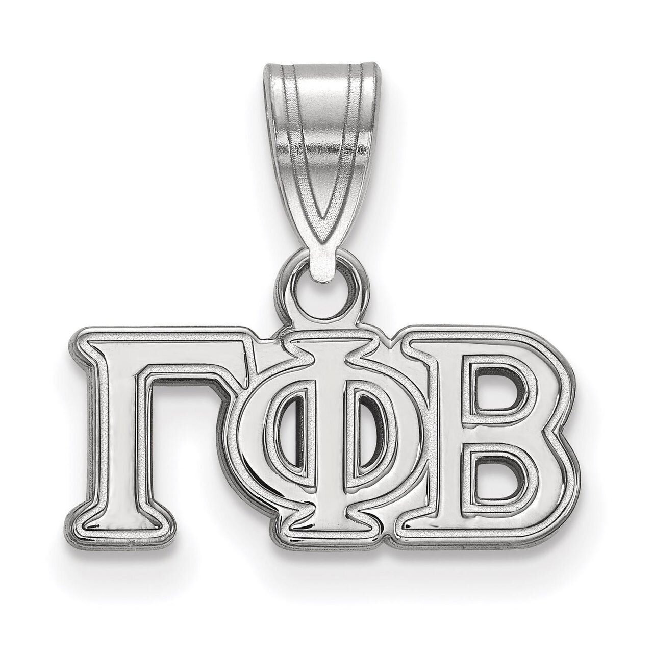 Gamma Phi Beta Medium Pendant Sterling Silver SS003GPB, MPN: SS003GPB, 886774598857