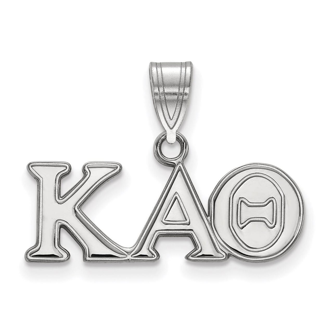 Kappa Alpha Theta Medium Pendant Sterling Silver SS003KAT, MPN: SS003KAT, 886774598864