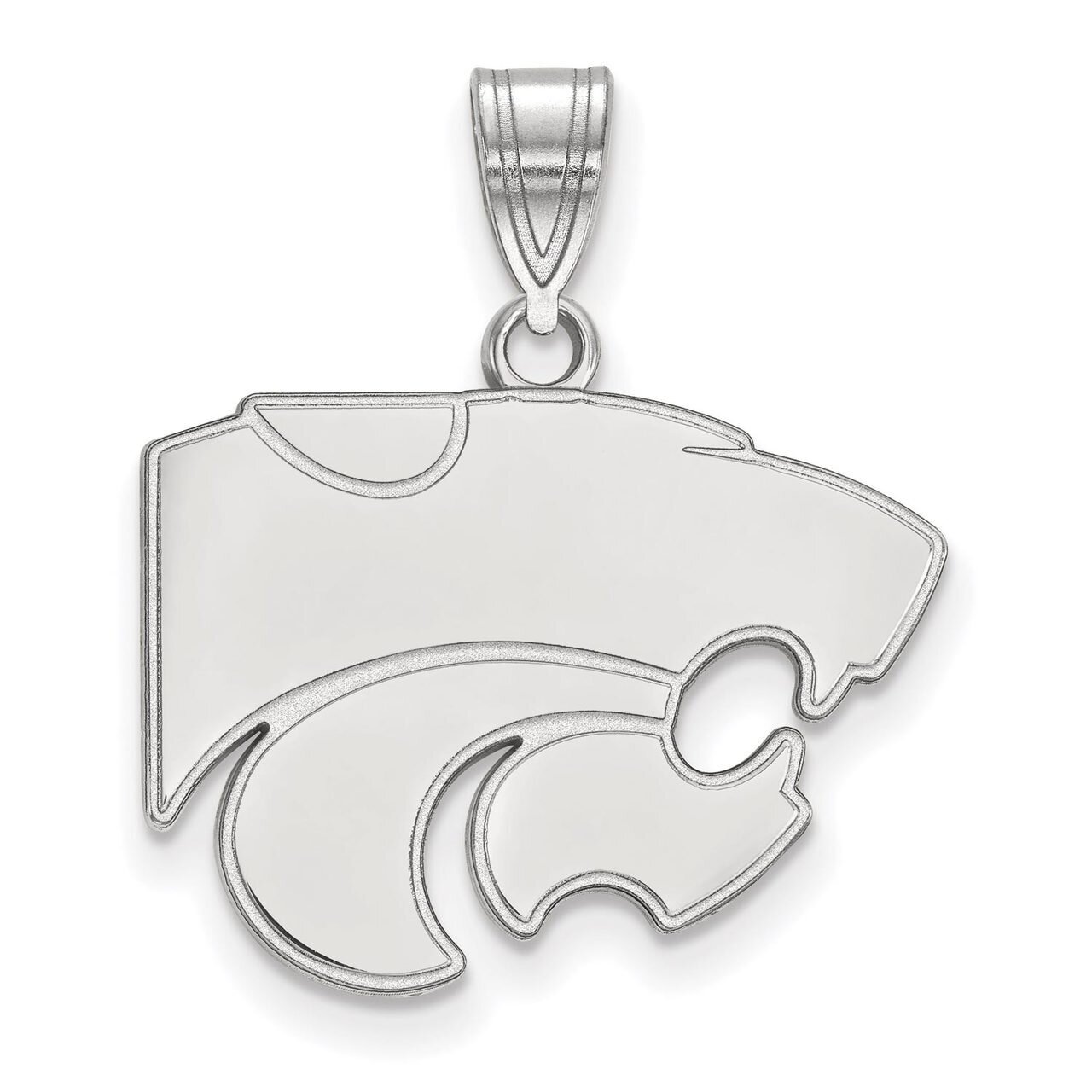 Kansas State University Medium Pendant Sterling Silver SS003KSU, MPN: SS003KSU, 886774687353