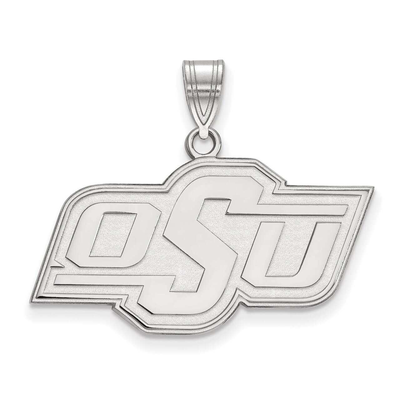 Oklahoma State University Medium Pendant Sterling Silver SS003OKS, MPN: SS003OKS, 886774694412